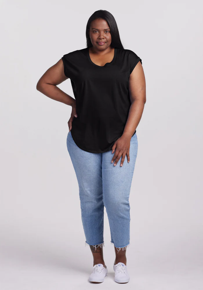 Gabi Tunic Top - Black - Image 11