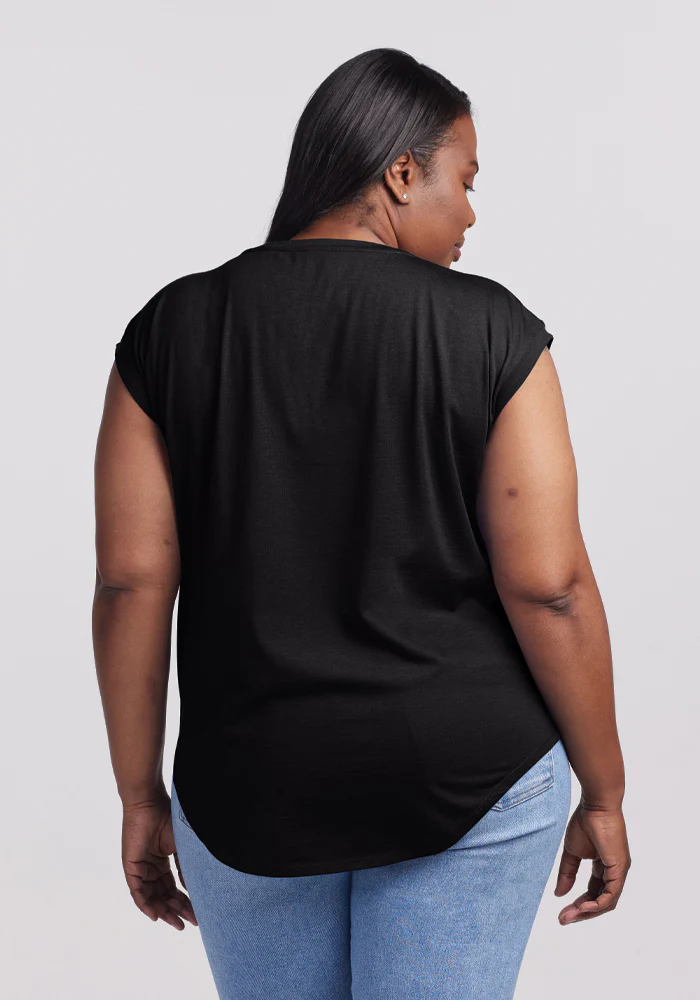 Gabi Tunic Top - Black - Image 12