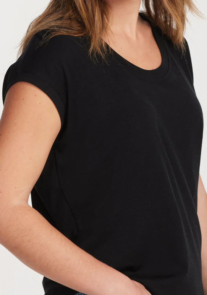 Gabi Tunic Top - Black - Image 3