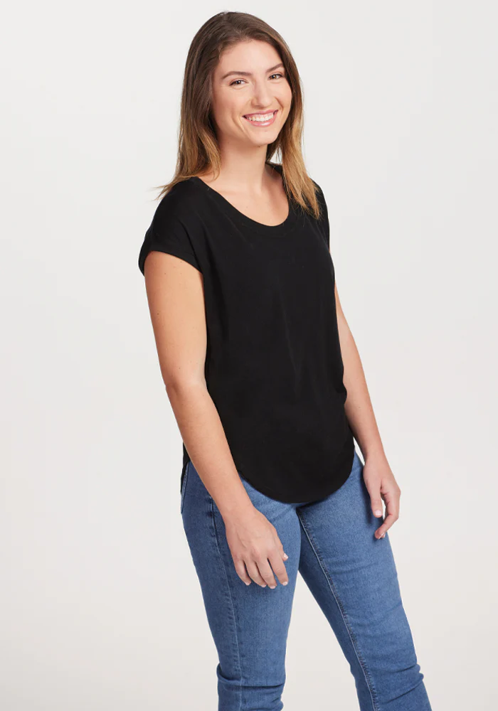 Gabi Tunic Top - Black - Image 5