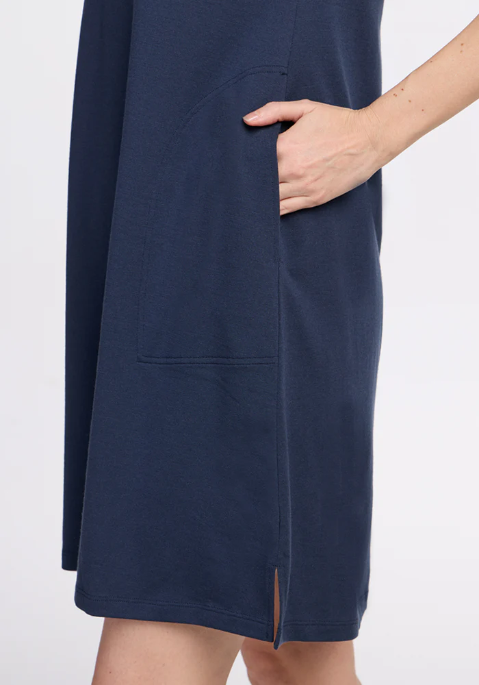 Georgie Dress - Deep Navy - Image 4