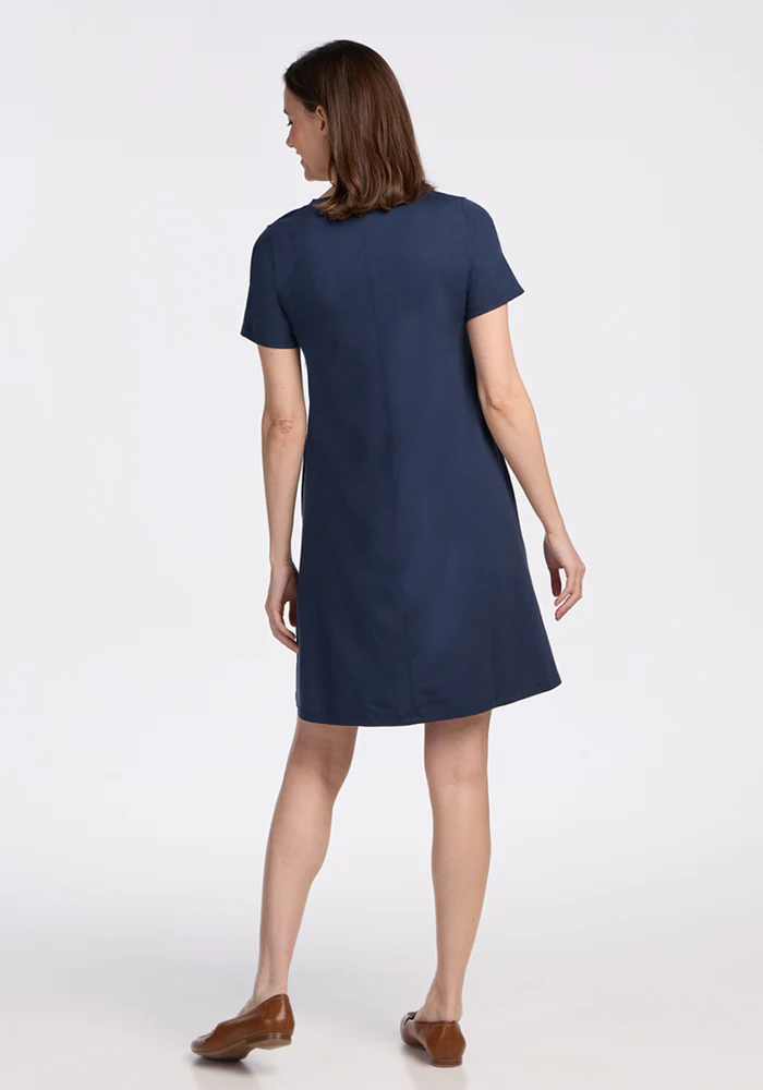 Georgie Dress - Deep Navy - Image 6