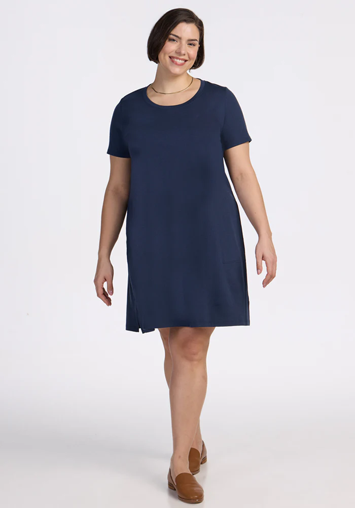 Georgie Dress - Deep Navy - Image 7