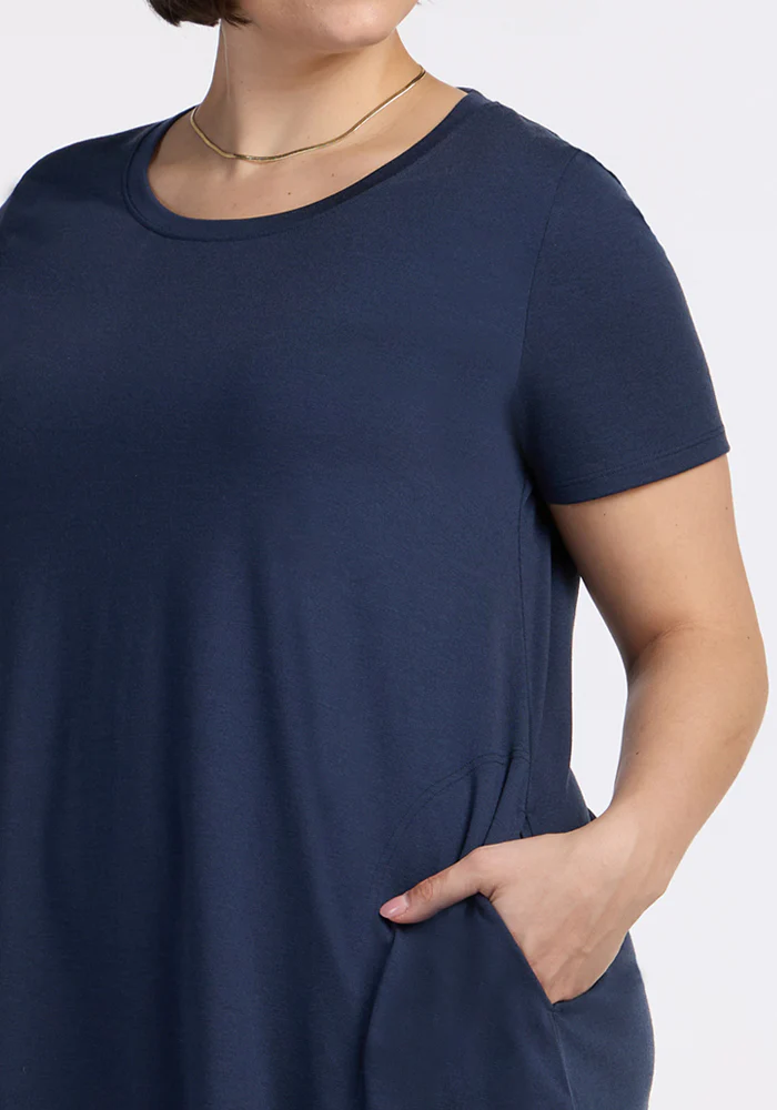 Georgie Dress - Deep Navy - Image 9