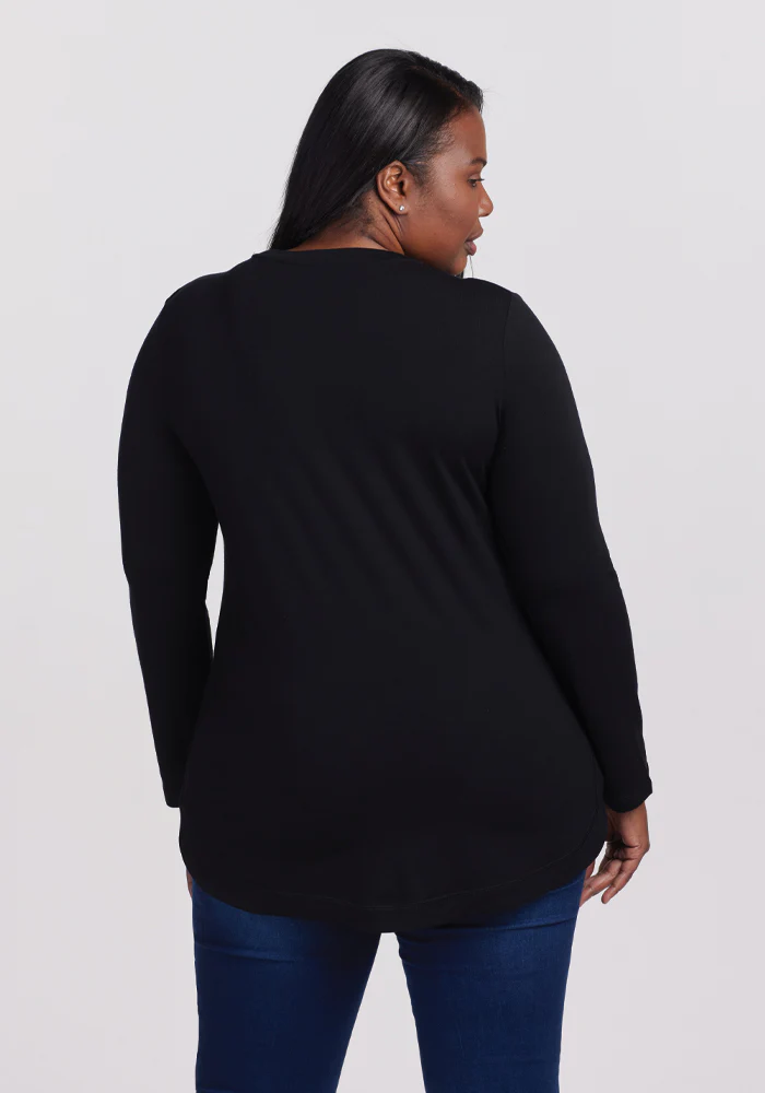 Hazel Tunic - Black - Image 10