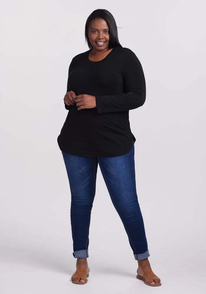 Hazel Tunic - Black - Image 8
