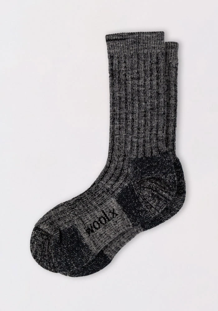 Womens Joey Crew Socks - Stone Grey - Image 5