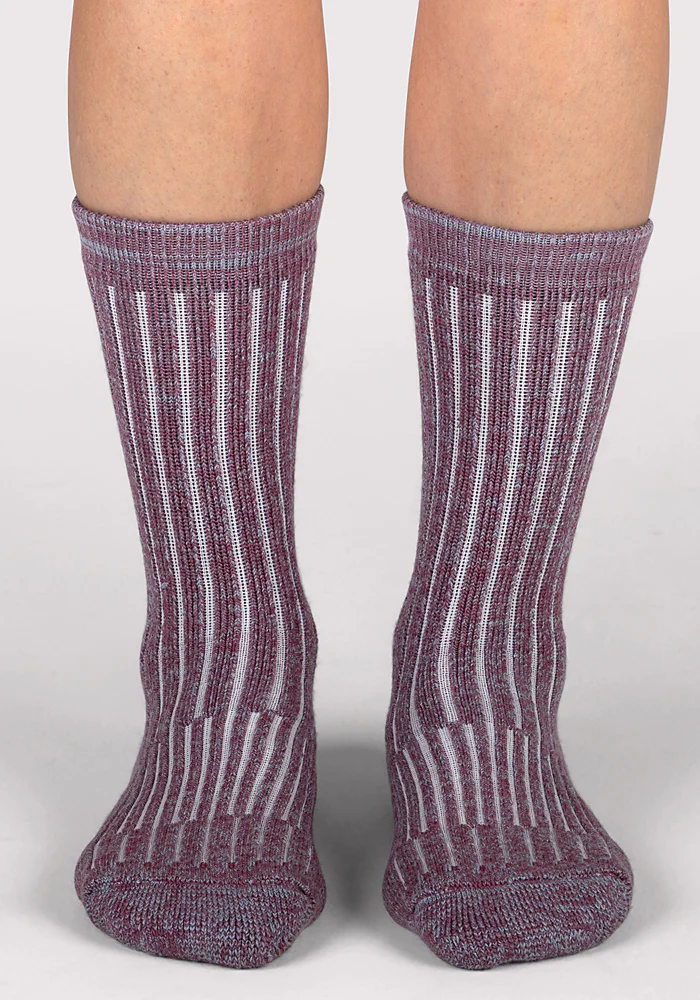 Womens Joey Crew Socks - Wildflower - Image 5