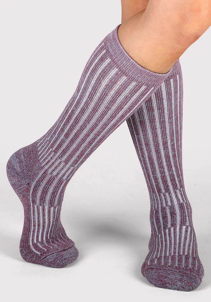 Womens Joey Mid Calf Socks - Wildflower - Image 6