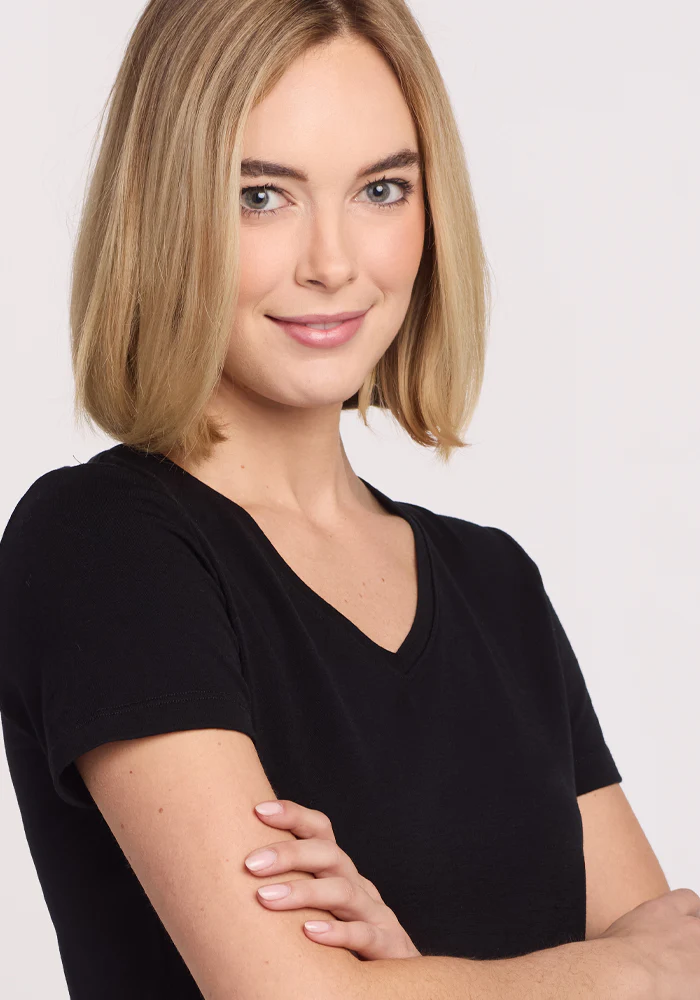Junie V Neck - Black - Image 3