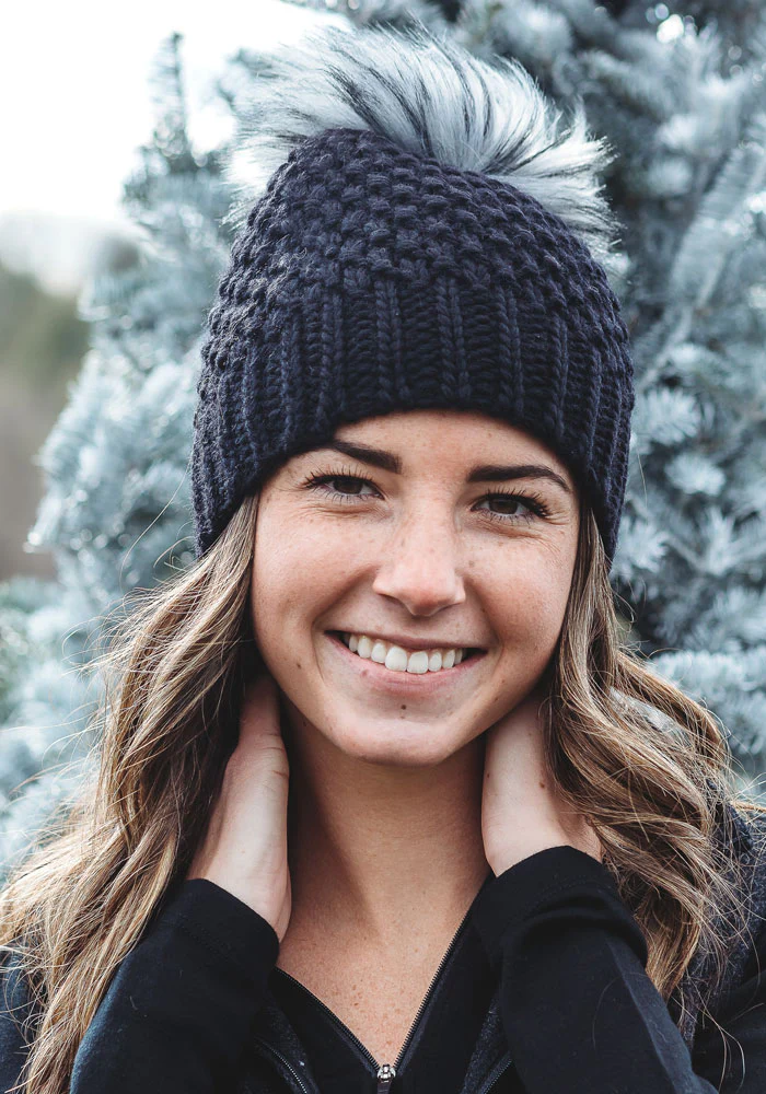 Kaylee Beanie - Black - Image 3
