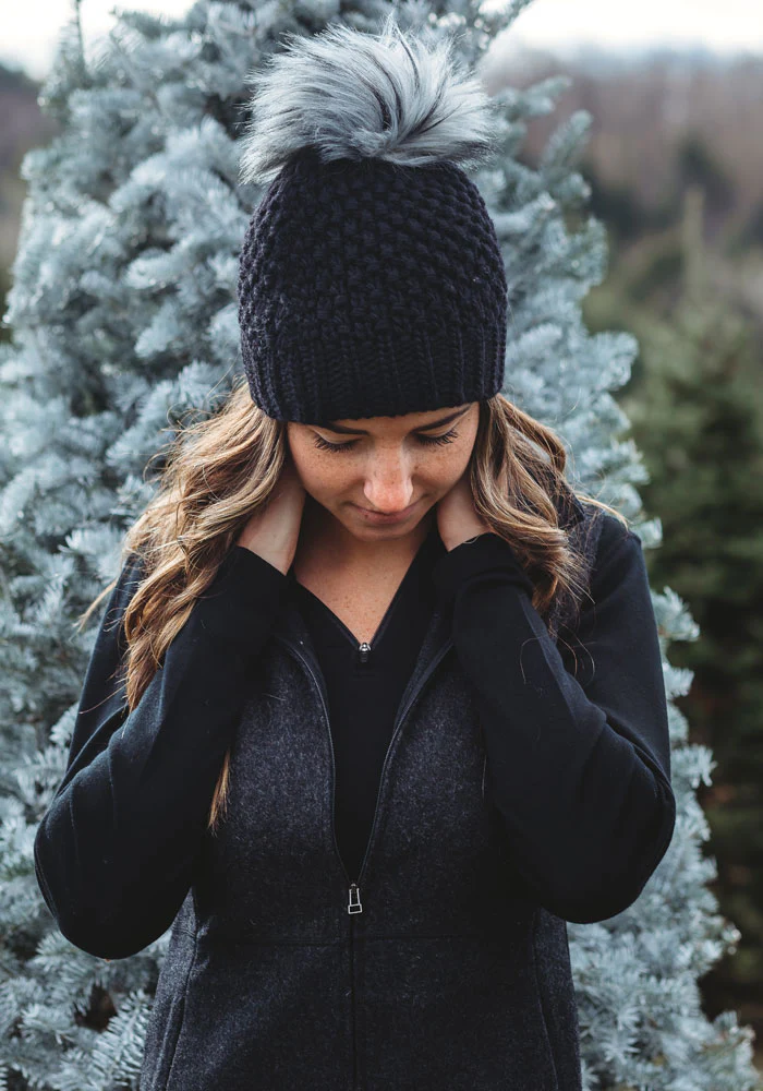 Kaylee Beanie - Black - Image 4