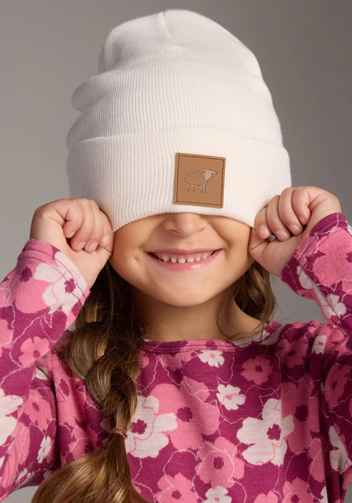 Kids Baylor Beanie - Whipped Cream - Image 2