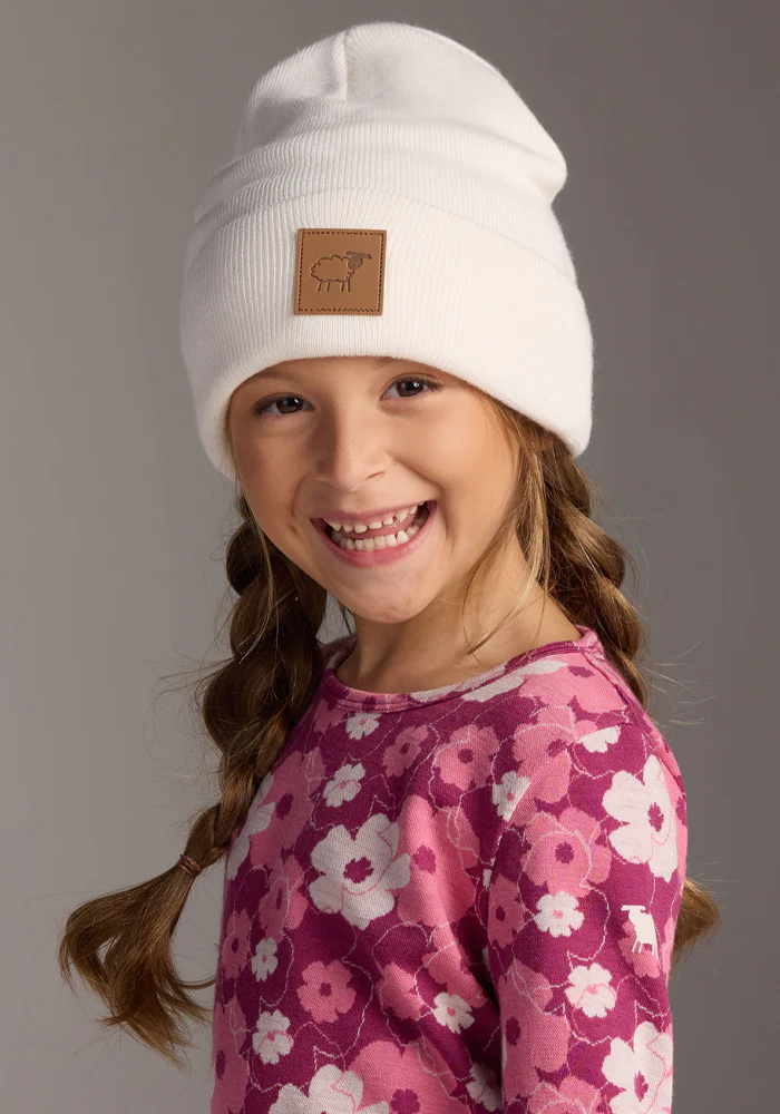 Kids Baylor Beanie - Whipped Cream - Image 4
