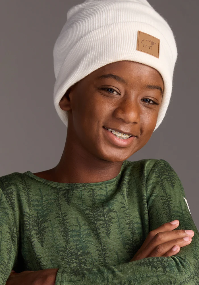 Kids Baylor Beanie - Whipped Cream - Image 6