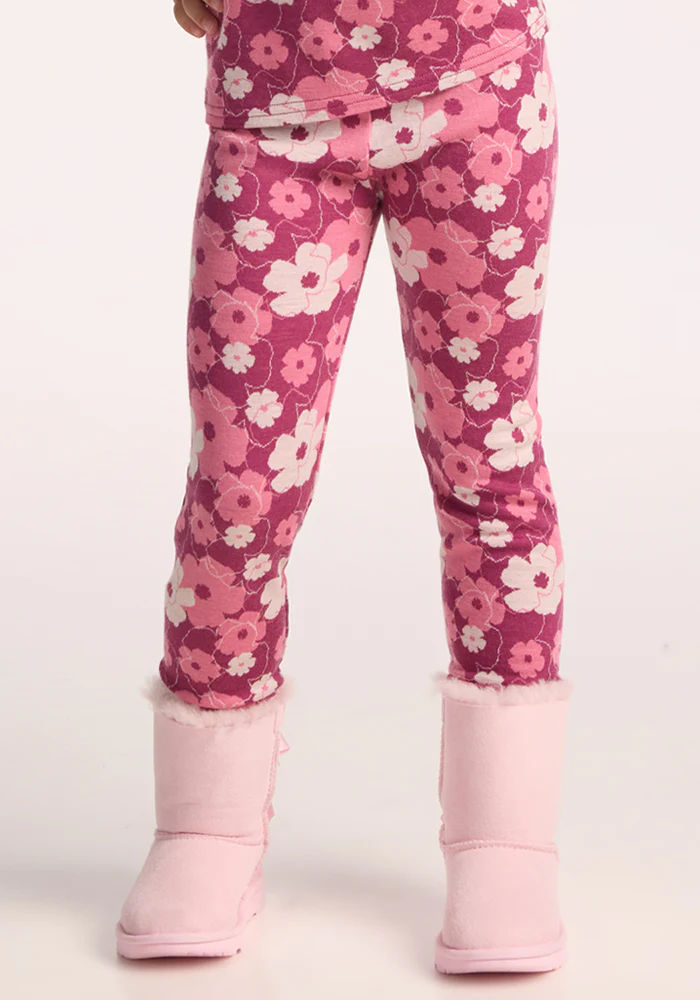 Kids Explorer Base Layer Bottoms - Rosie Posie - Image 8