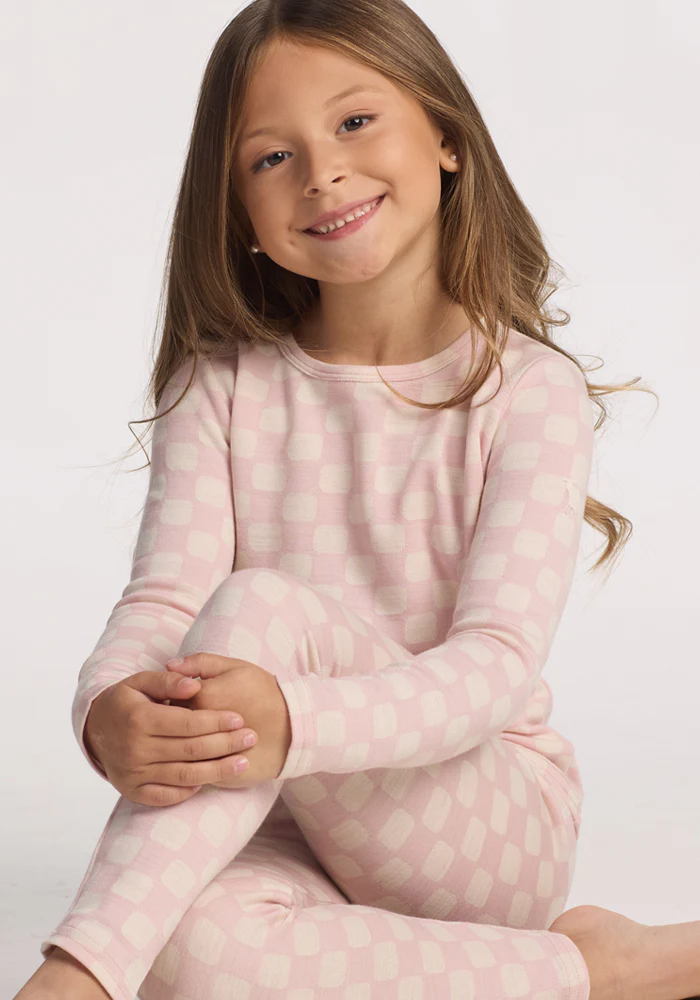 Kids Explorer Base Layer Top - Hopscotch Pink - Image 23