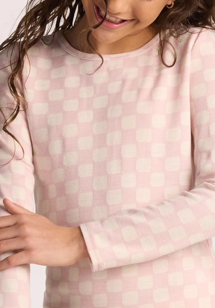 Kids Explorer Base Layer Top - Hopscotch Pink - Image 7