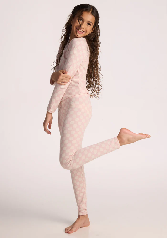 Kids Explorer Base Layer Top - Hopscotch Pink - Image 8