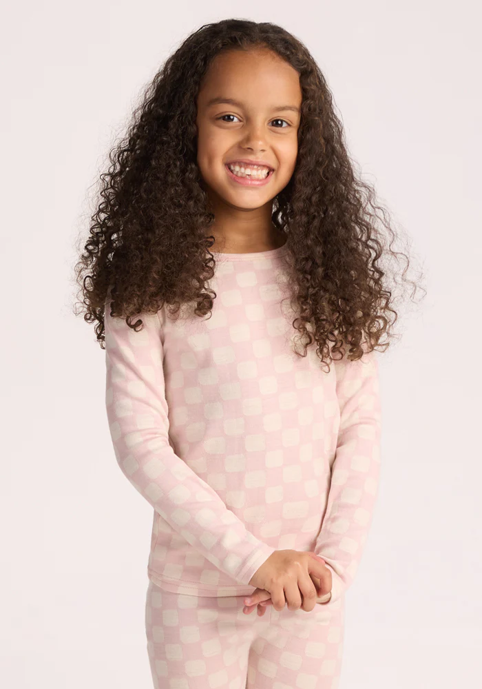 Kids Explorer Base Layer Top - Hopscotch Pink - Image 9