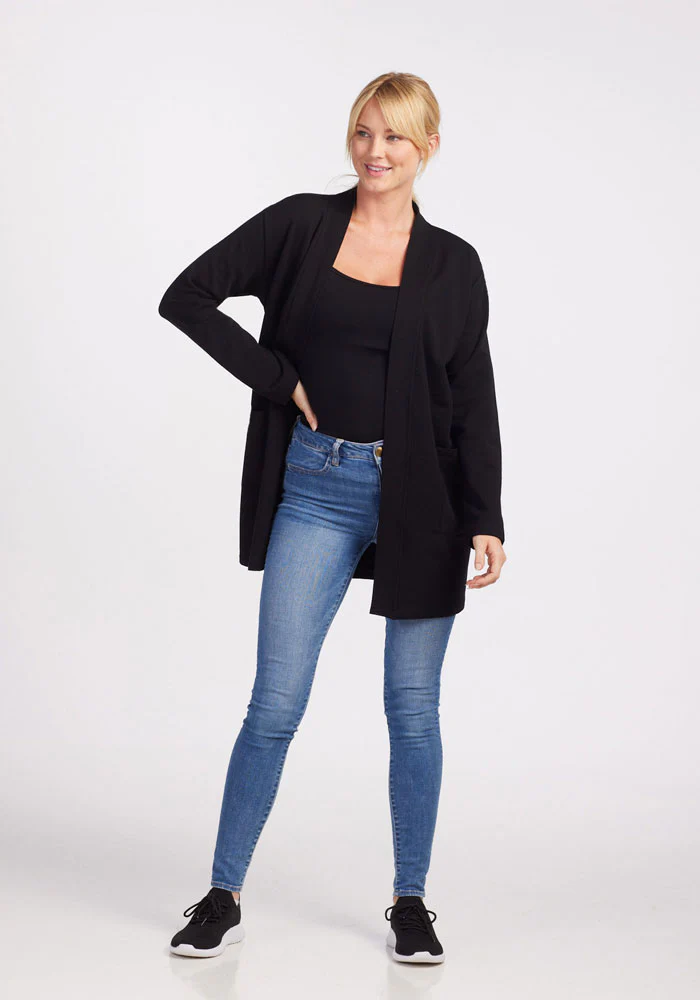 Kinsley Cardigan - Black - Image 4