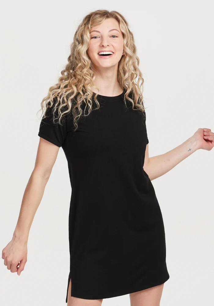 Lexie Dress & Cover-up - Black - Image 4