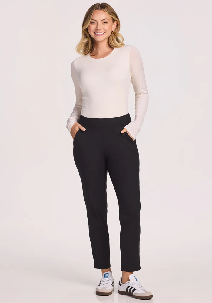Nicole Petite Ankle Pant - Black - Image 8