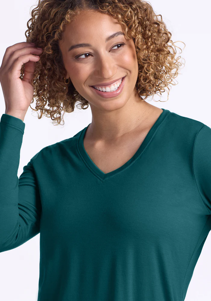 Millie Long Sleeve - Riverbank Green - Image 3