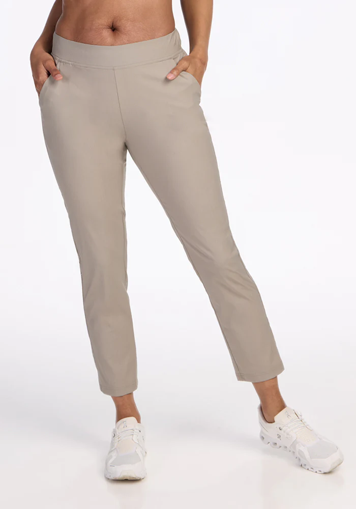 Nicole Ankle Pants - Vintage Khaki - Image 3