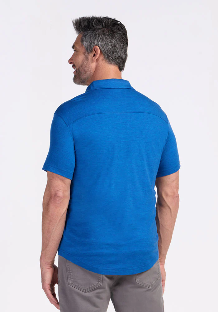 Endi Full Button Down Shirt - Glacial Blue - Image 5