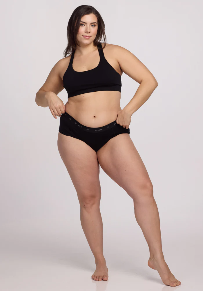 Lila Boy Shorts - Black - Image 12