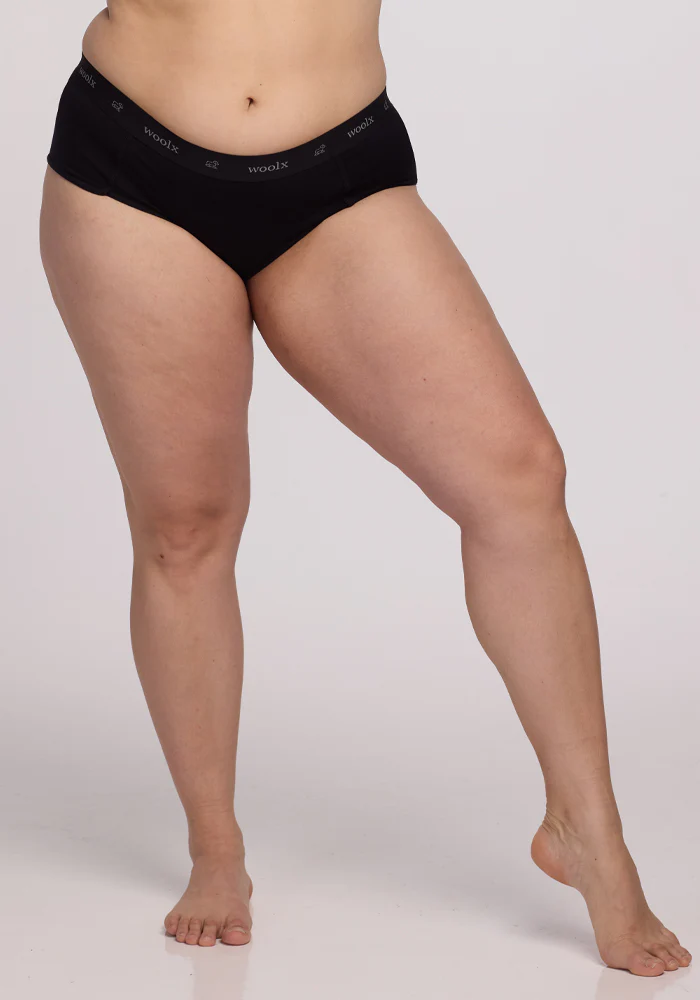 Lila Boy Shorts - Black - Image 5