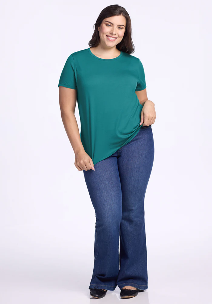 Liza Crew Neck Tee - Surfside - Image 11