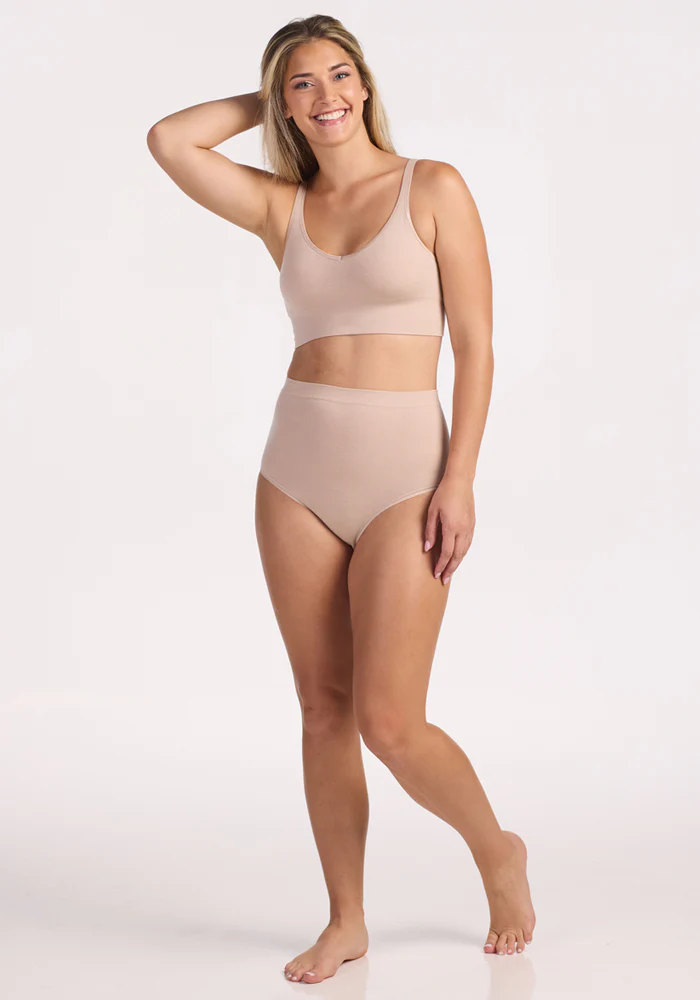 Mabel Full Coverage Underwear - Sand - Image 5