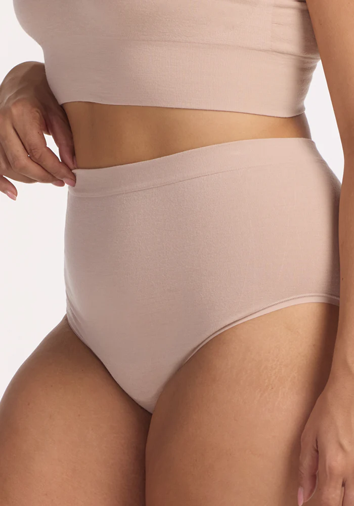 Mabel Full Coverage Underwear - Sand - Image 8