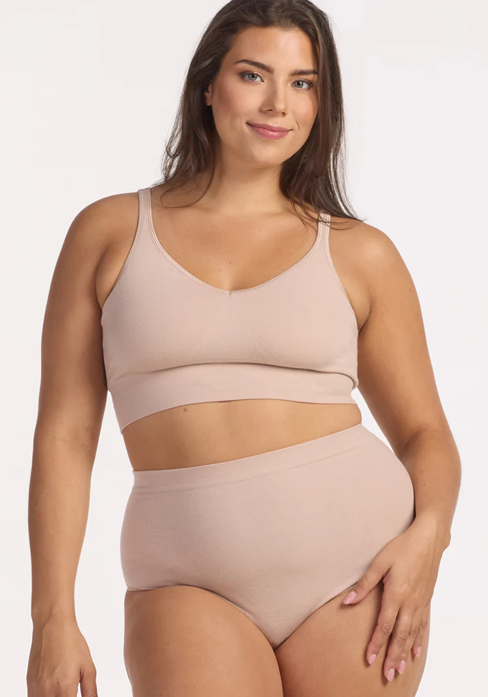 Mabel Full Coverage Underwear - Sand - Image 9