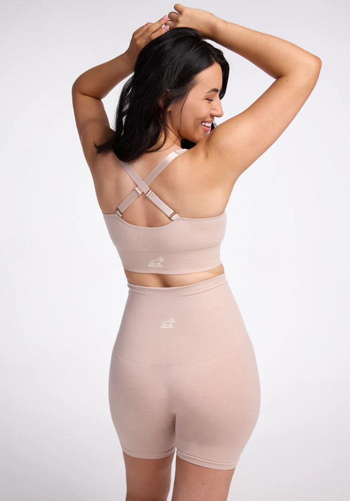 Marley Shapewear Shorts - Sand - Image 11