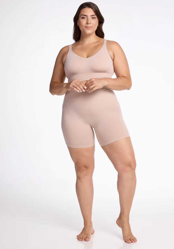 Marley Shapewear Shorts - Sand - Image 5
