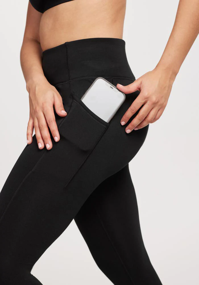MerinoFlex® McKenna Pocket Leggings - Black - Image 3