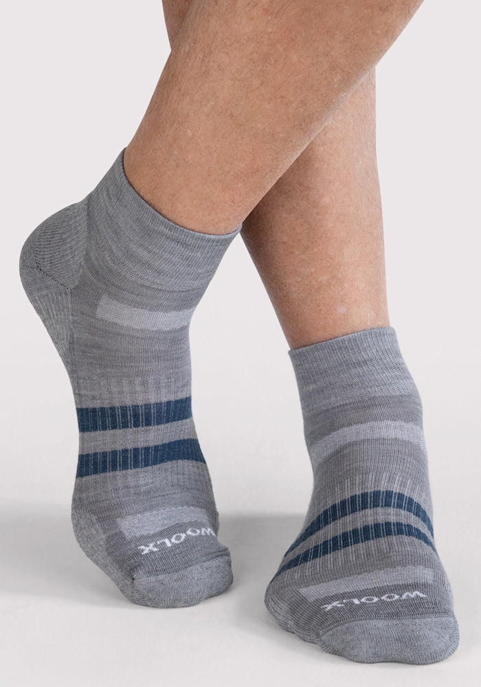 Mens Rambler Ankle Sock - Grey - Image 4