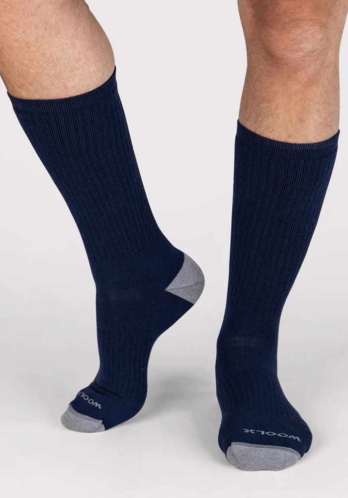 Mens Core Crew Socks - Deep Navy - Image 3