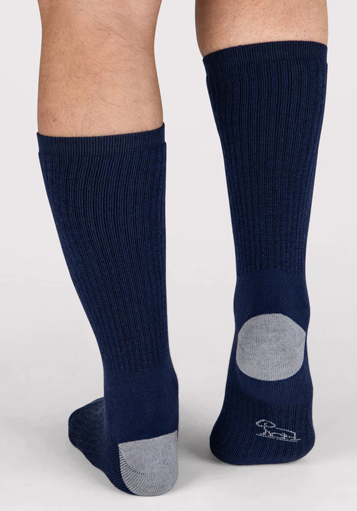 Mens Core Crew Socks - Deep Navy - Image 6