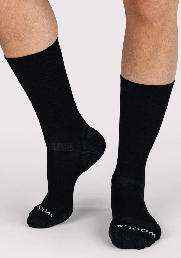 Mens Harbor Crew Sock - Black - Image 6