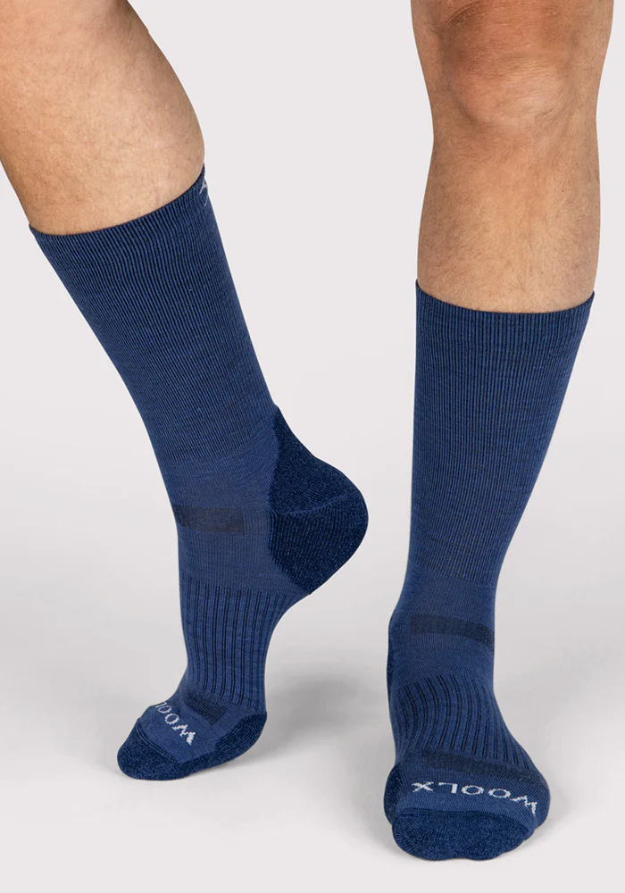 Mens Harbor Crew Sock - Sailor Blue - Image 4