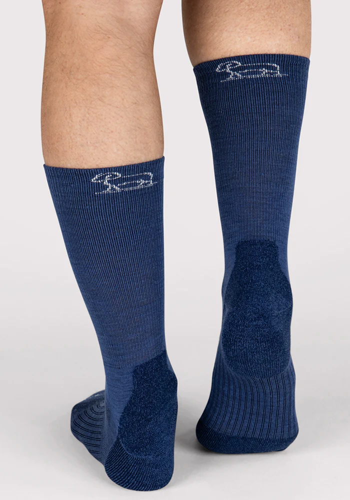 Mens Harbor Crew Sock - Sailor Blue - Image 6