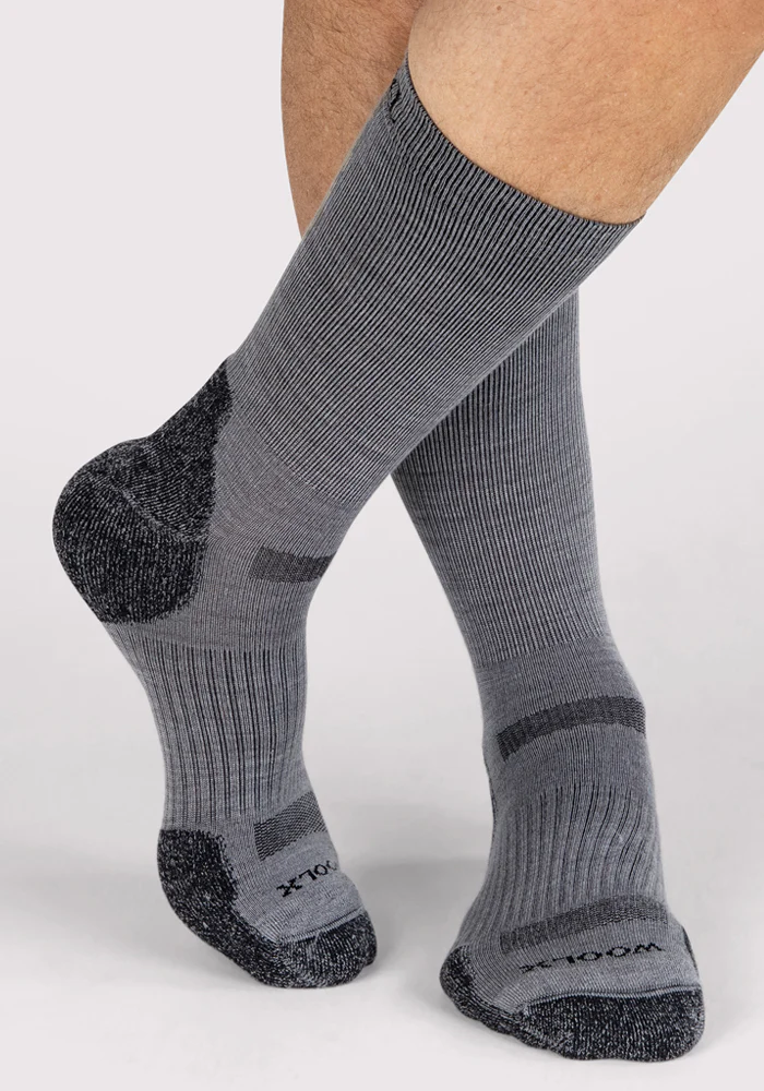 Mens Harbor Crew Sock - Grey - Image 3