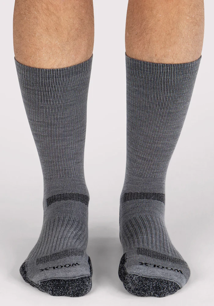 Mens Harbor Crew Sock - Grey - Image 4