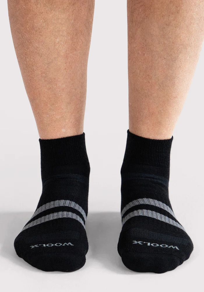 Mens Rambler Ankle Sock • Final Sale - Black - Image 2