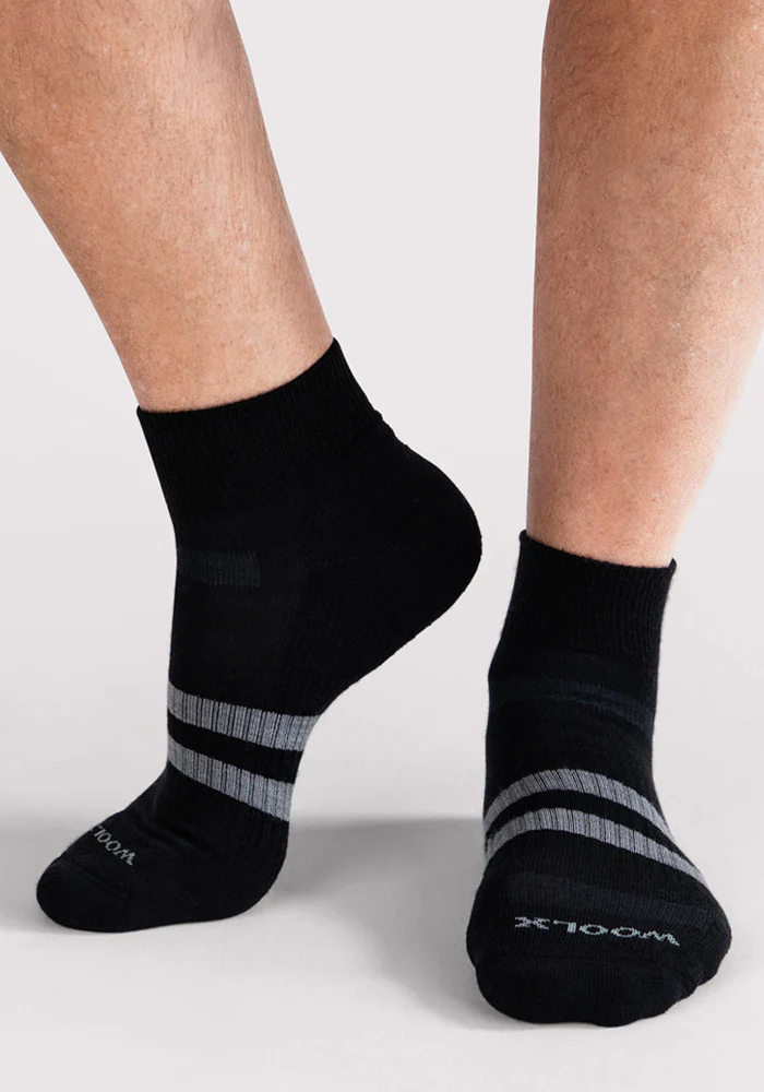 Mens Rambler Ankle Sock • Final Sale - Black - Image 3