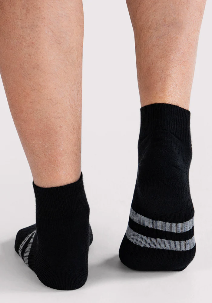 Mens Rambler Ankle Sock • Final Sale - Black - Image 5